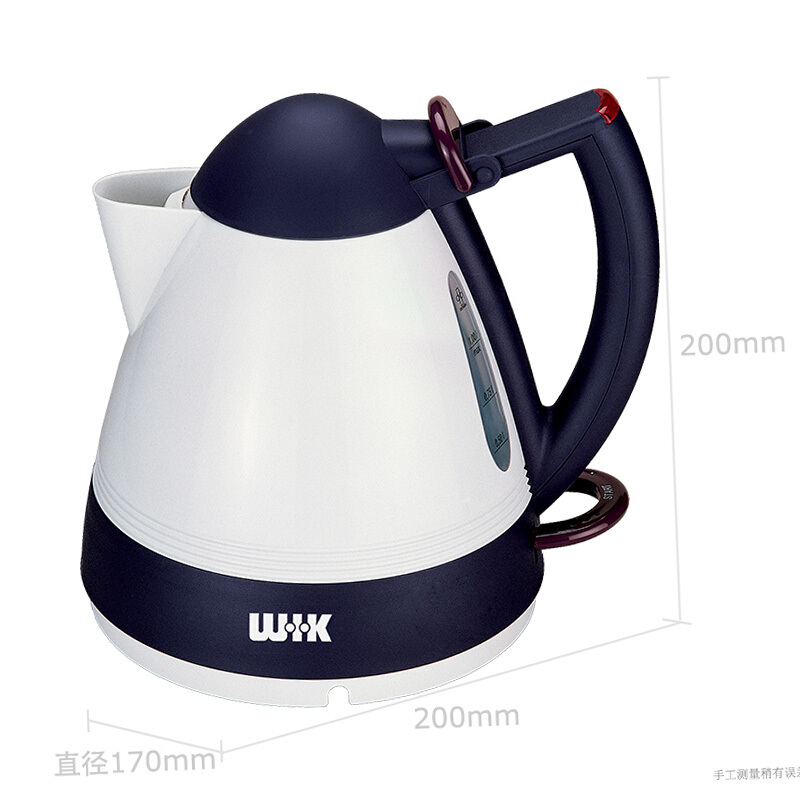 偉嘉（WIK）2200w 德國電水壺 電熱水壺304不銹鋼1升家用 9501