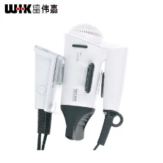 德國偉嘉（WIK) 壁掛式電吹風機靜音折疊干發器家庭家用酒店專用1600W 5516FC.STA2.00